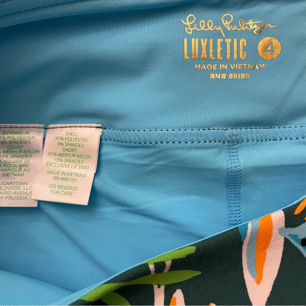 Lilly Pulitzer size 4 floral tennis skirt - Picture 7 of 7